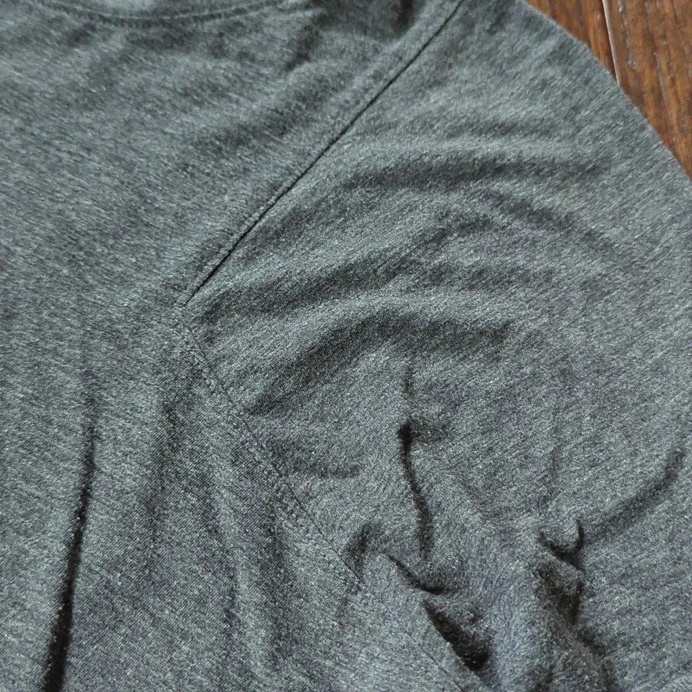 LLUNYA I Gray Grey Relaxed Good in Bed Crew Neck Long Sleeve Lounge Shirt, M - Picture 9 of 16
